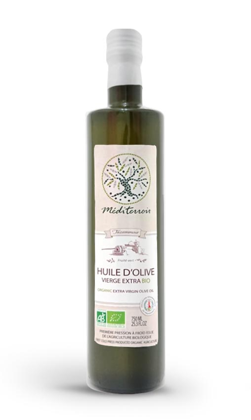 Huile d'olive bio Haut de gamme
